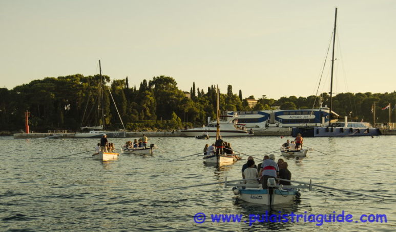 Rovinj Tourist Guide - A Batana ride to the Spacio