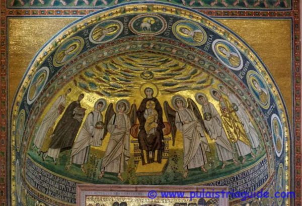 Guida turistica Parenzo - Mosaico della Basilica Eufrasiana